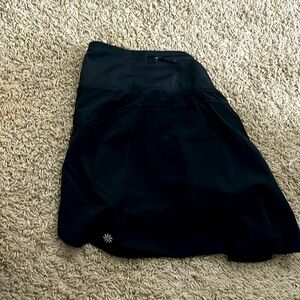 Black athleta skort (sorry my spelling sucks)